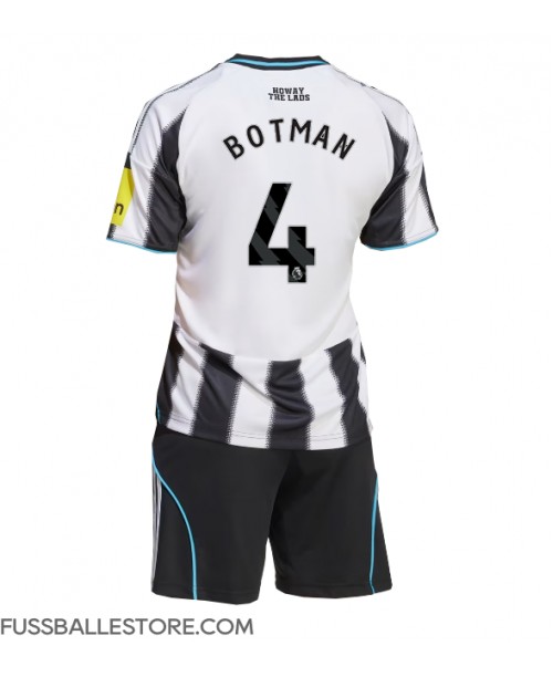 Günstige Newcastle United Sven Botman #4 Heimtrikotsatz Kinder 2025-26 Kurzarm (+ Kurze Hosen) Günstige Newcastle United Sven Botman #4 Heimtrikotsatz Kinder 2025-26 Kurzarm (+ Kurze Hosen)